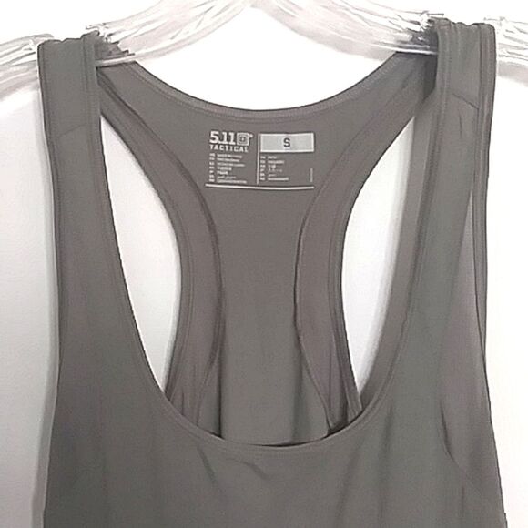 5.11 Tactical Athletic Tank Top Riley Khaki Army Green Women's size S - Picture 2 of 15